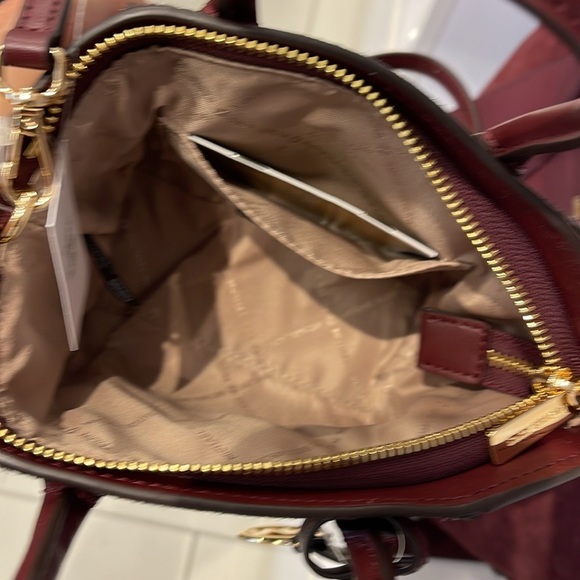 Michael Kors Avril Extra-Small Leather and Suede Satchel Crossbody Exotic Print - Picture 10 of 16